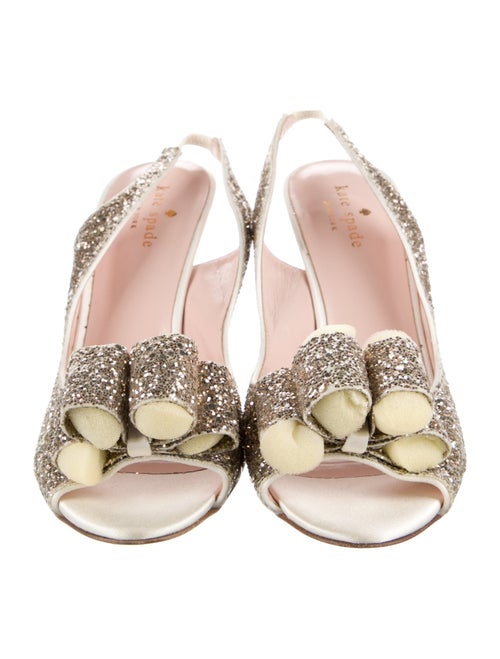 Kate Spade New York Glitter Glitter Accents Slingback Sandals