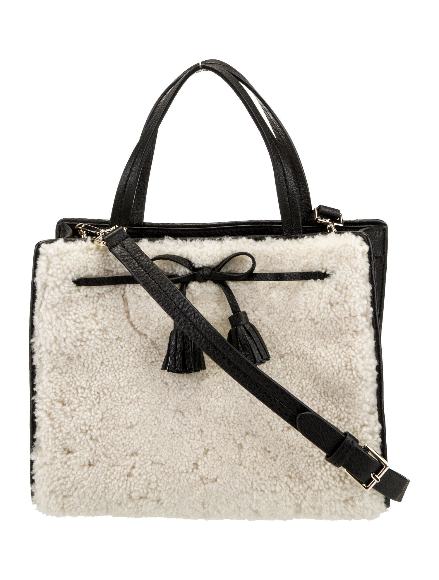 Kate Spade New York Shearling Top Handle Bag w/ Tags