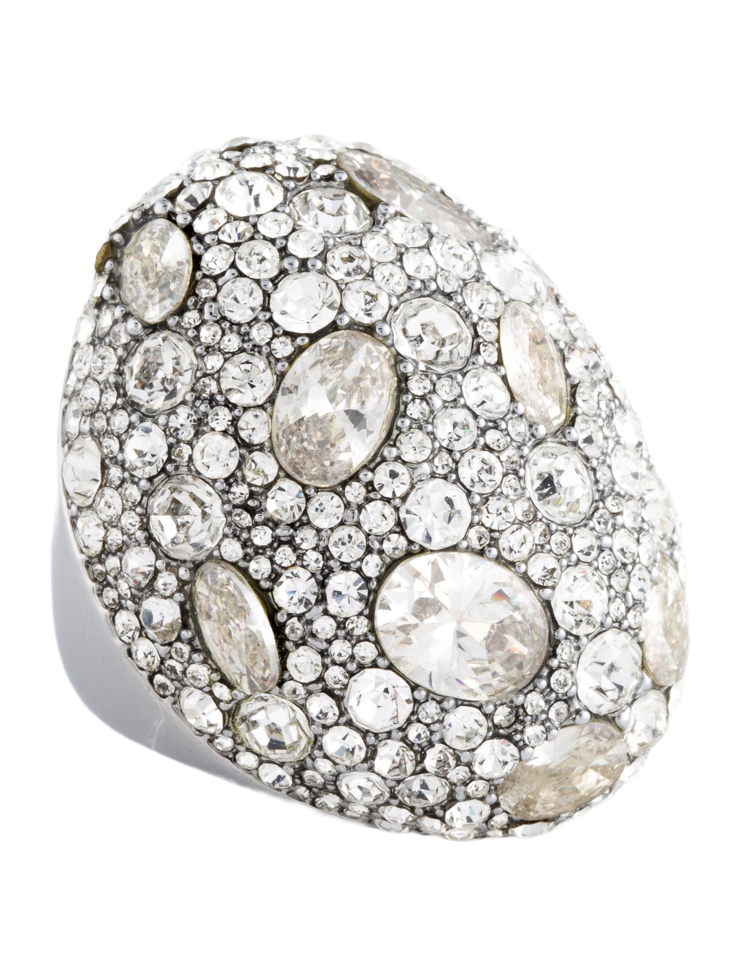 Kate Spade New York Crystal Pavé Mood Cocktail Ring