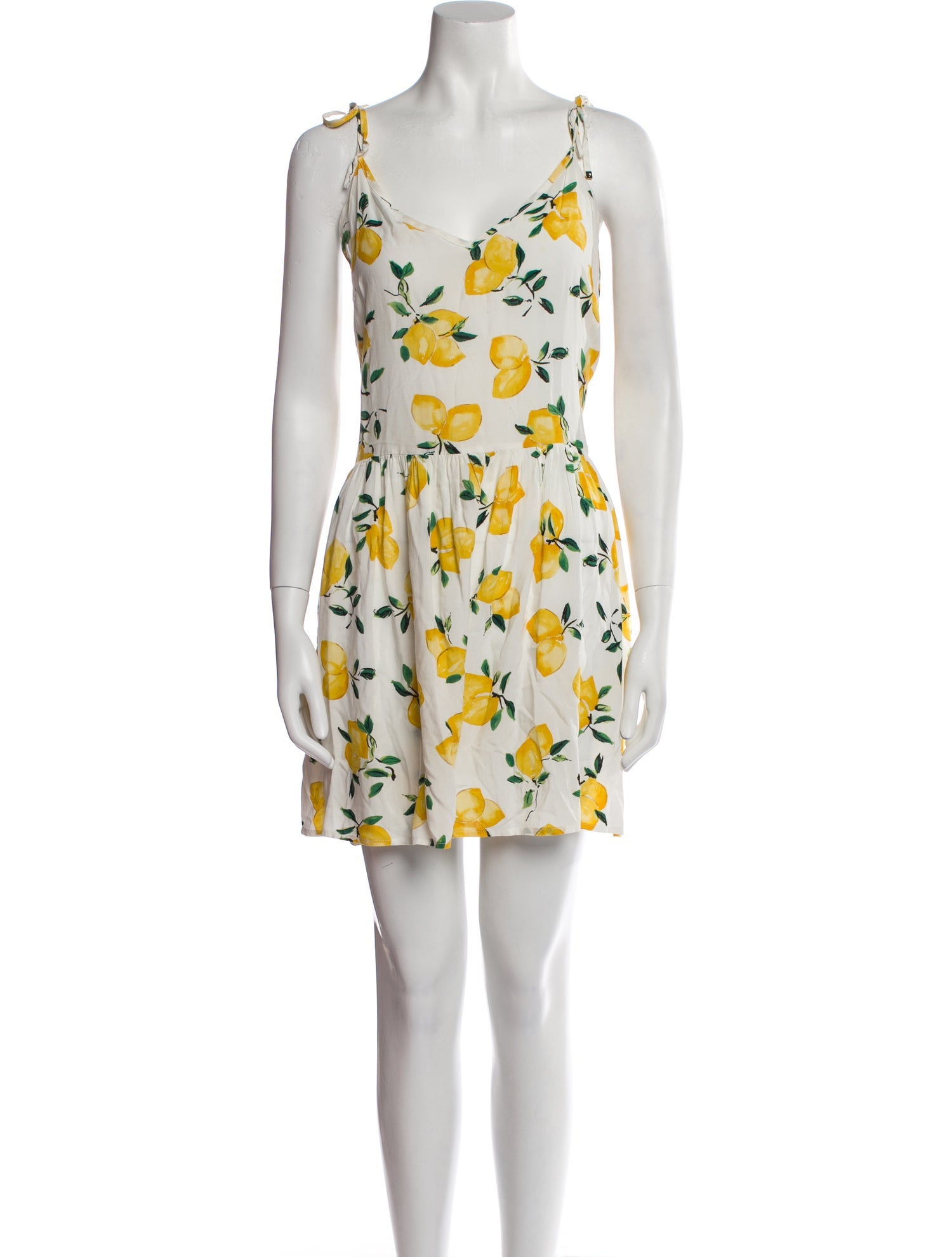 Kate Spade New York Printed V-Neck Romper