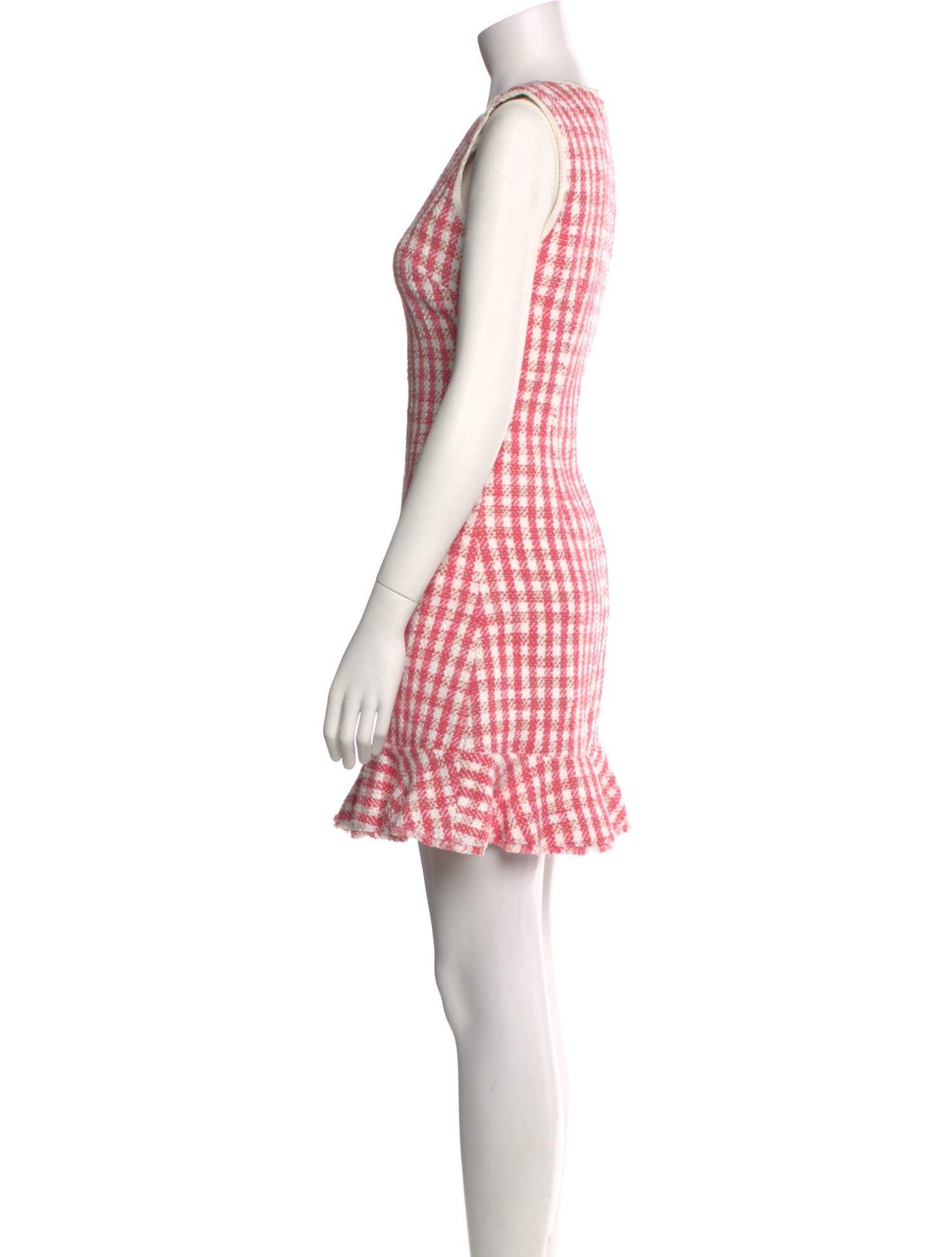 Kate Spade New York Plaid Print Mini Dress