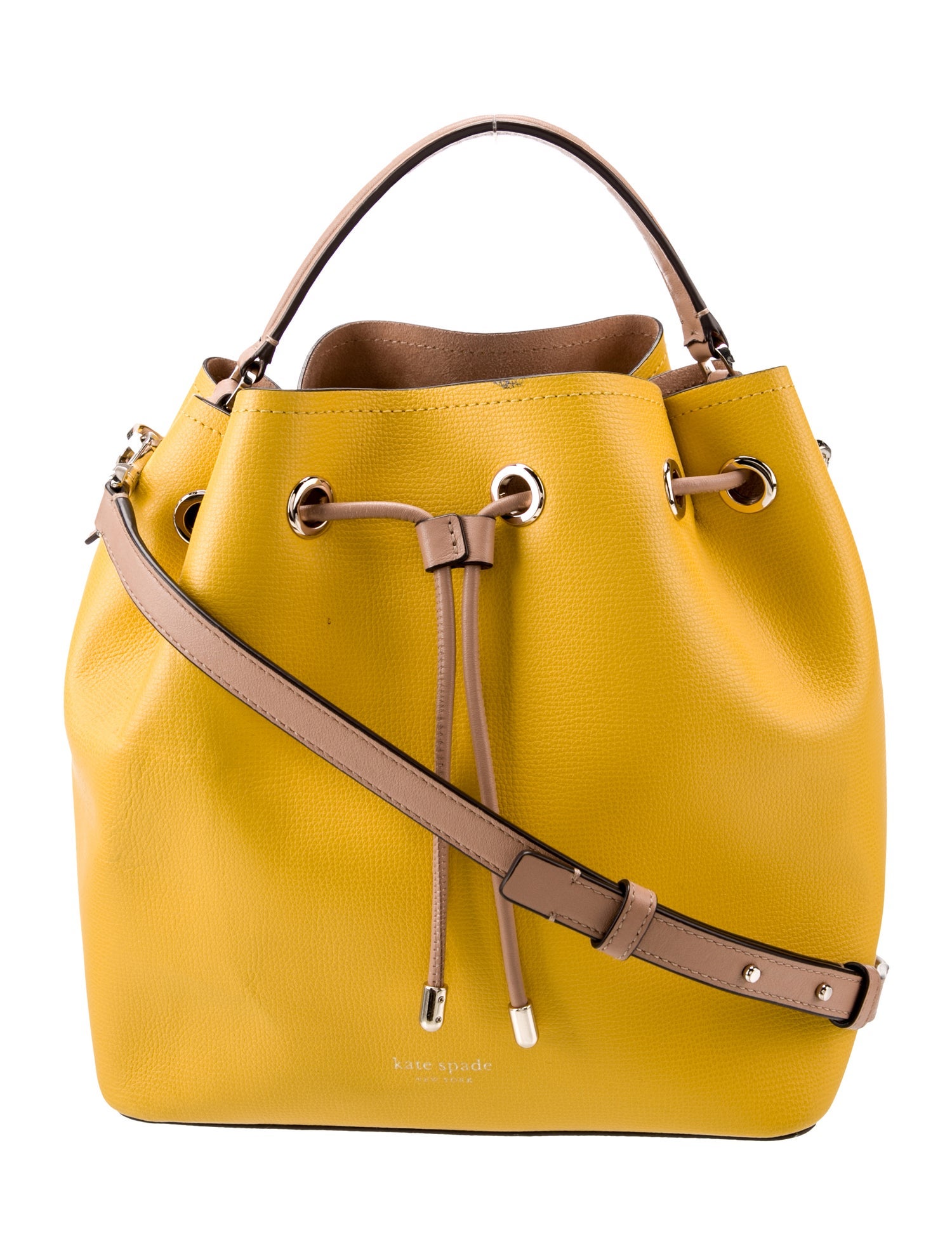Kate Spade New York Leather Bucket Bag