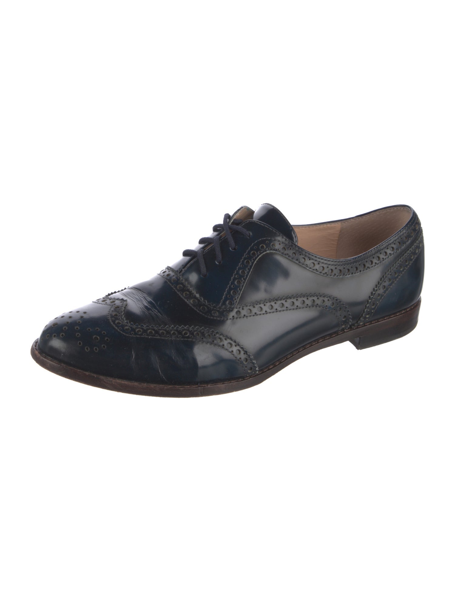 Kate Spade New York Leather Lasercut Accents Oxfords