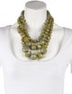 Kate Spade New York Resin "Give It A Swirl" Multistrand Necklace