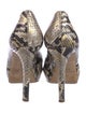 Kate Spade New York Embossed Leather Animal Print Pumps