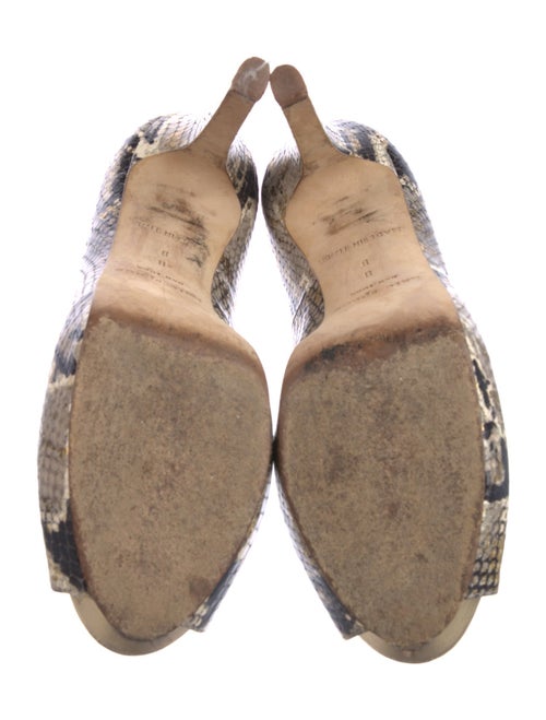 Kate Spade New York Embossed Leather Animal Print Pumps