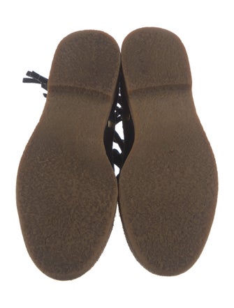 Kate Spade New York Suede Fringe Trim Accent Western Boots