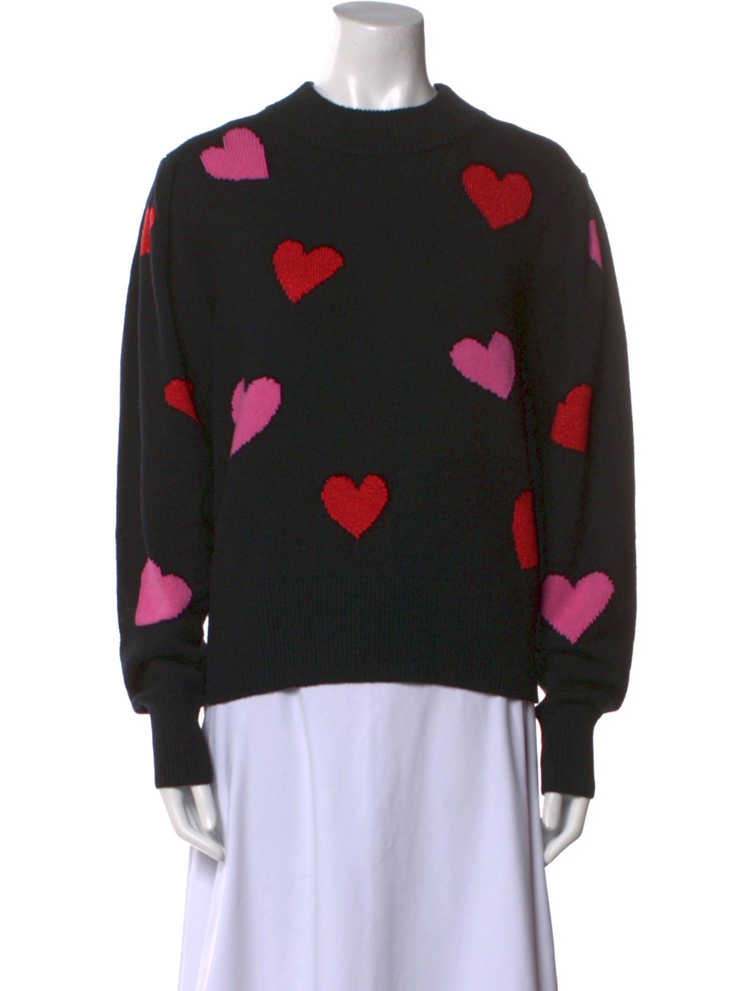 Kate Spade New York Printed Crew Neck Sweater