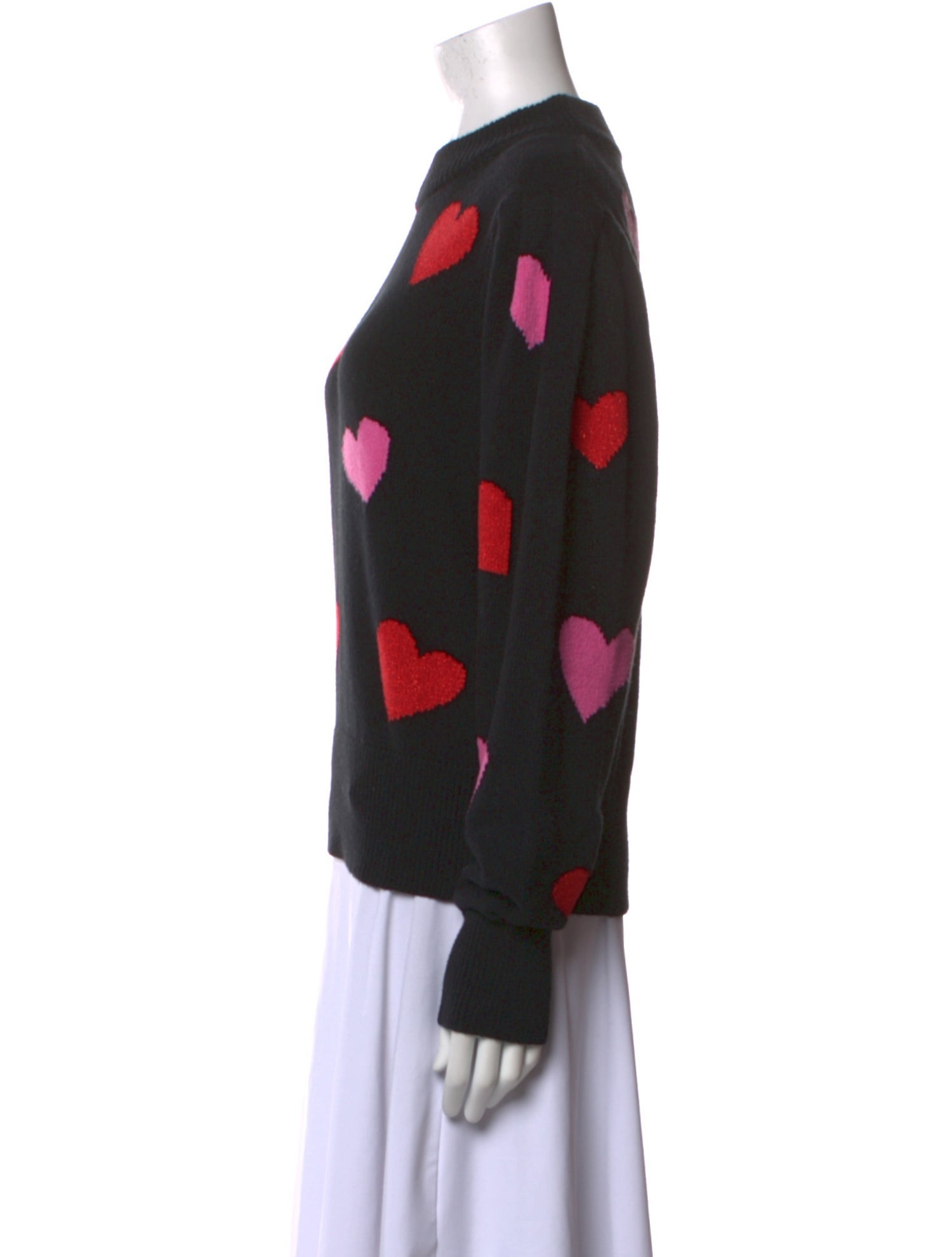 Kate Spade New York Printed Crew Neck Sweater