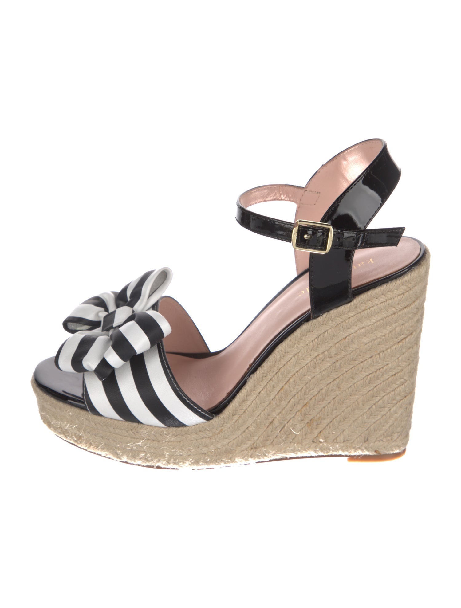 Kate Spade New York Leather Animal Print Espadrilles