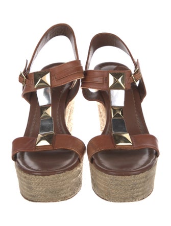 Kate Spade New York Leather Studded Accents Espadrilles