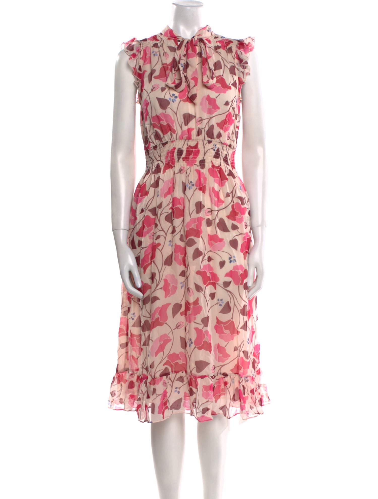 Kate Spade New York Silk Midi Length Dress