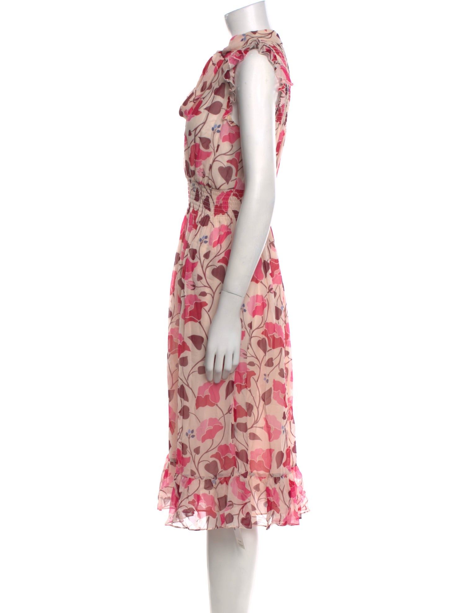 Kate Spade New York Silk Midi Length Dress