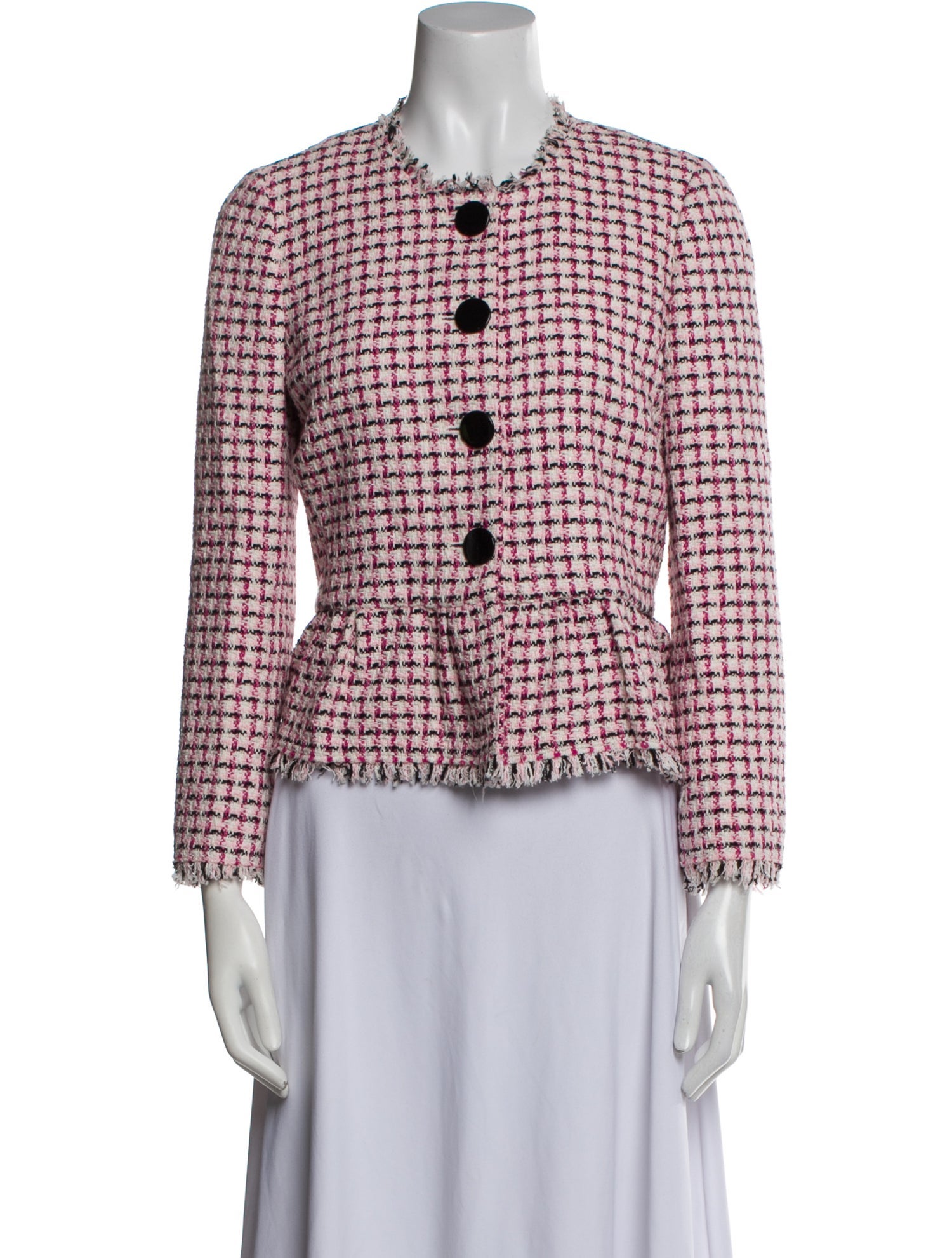 Kate Spade New York Tweed Pattern Evening Jacket