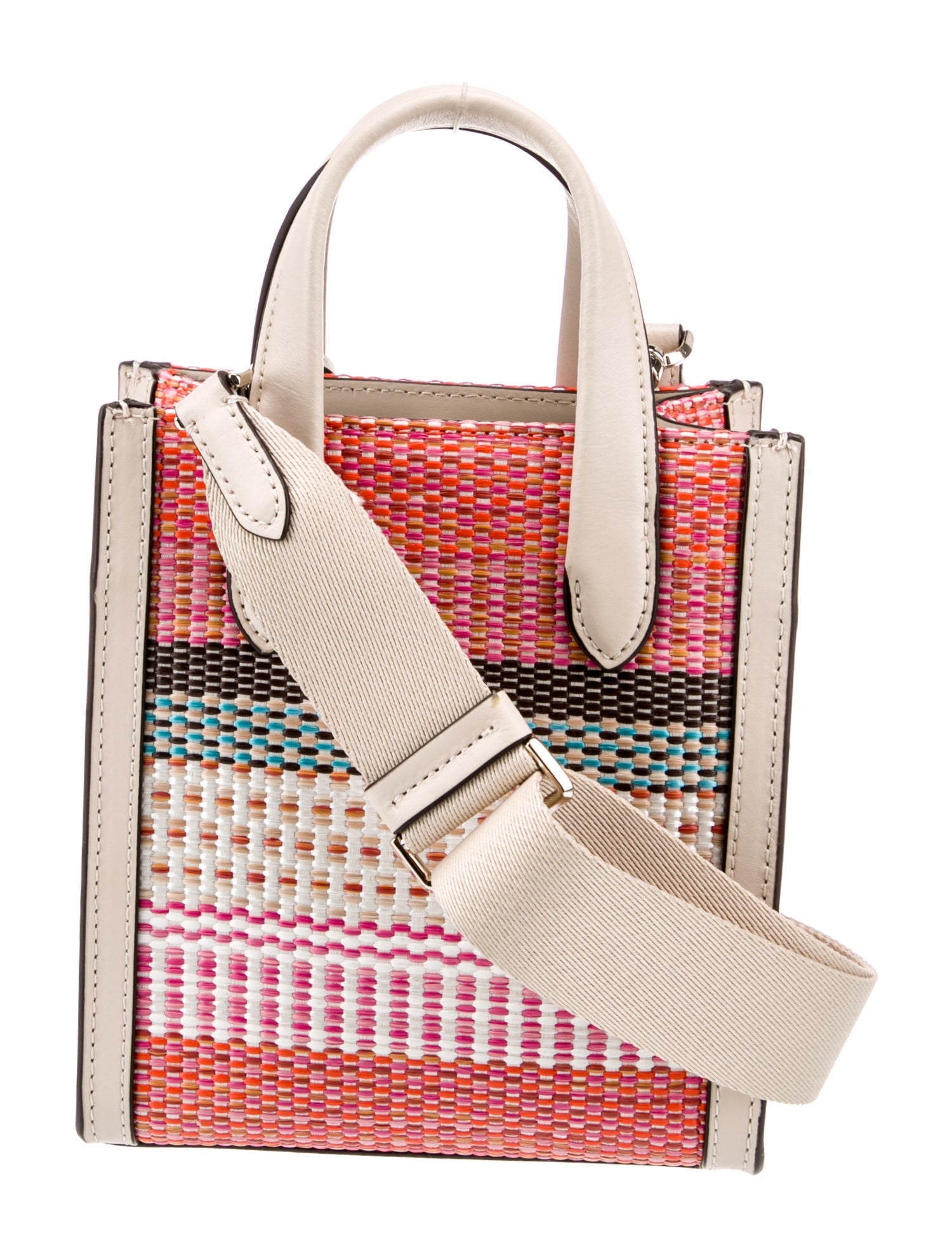 Kate Spade New York Raffia Top Handle Bag