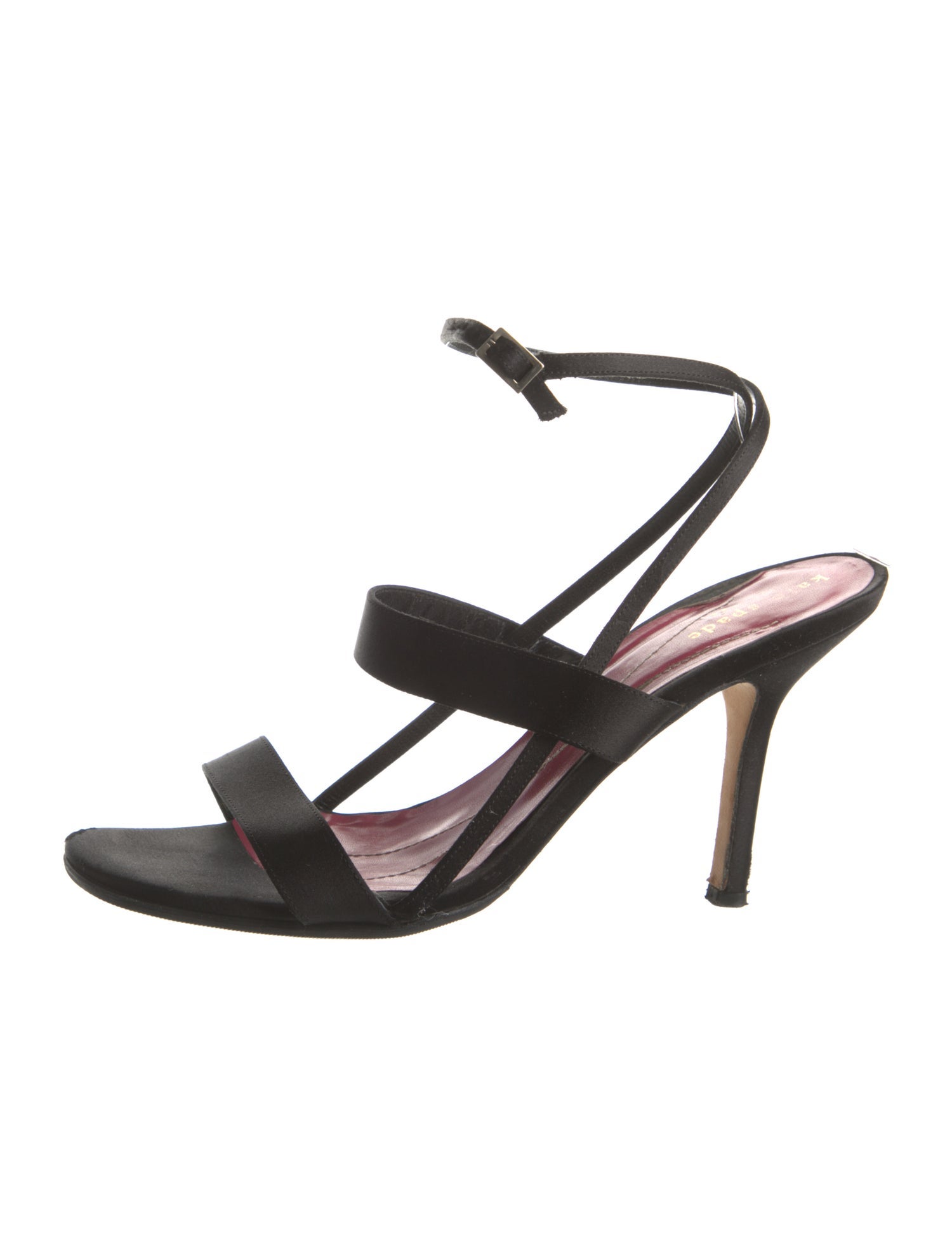 Kate Spade New York Satin T-Strap Sandals