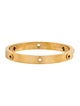 Kate Spade New York "Spot The Spade" Studded Hinged Bangle Bracelet