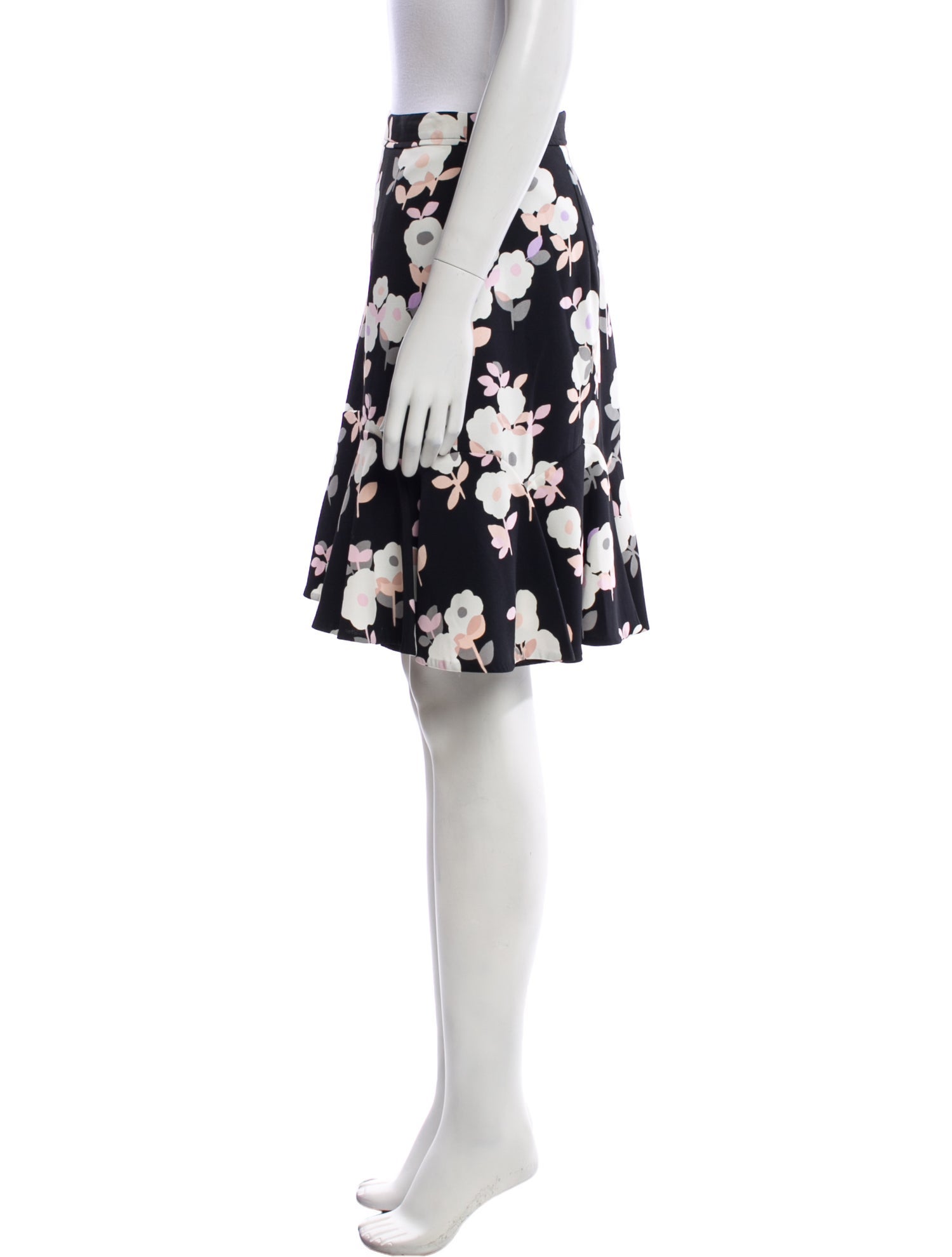 Kate Spade New York Floral Print Knee-Length Skirt
