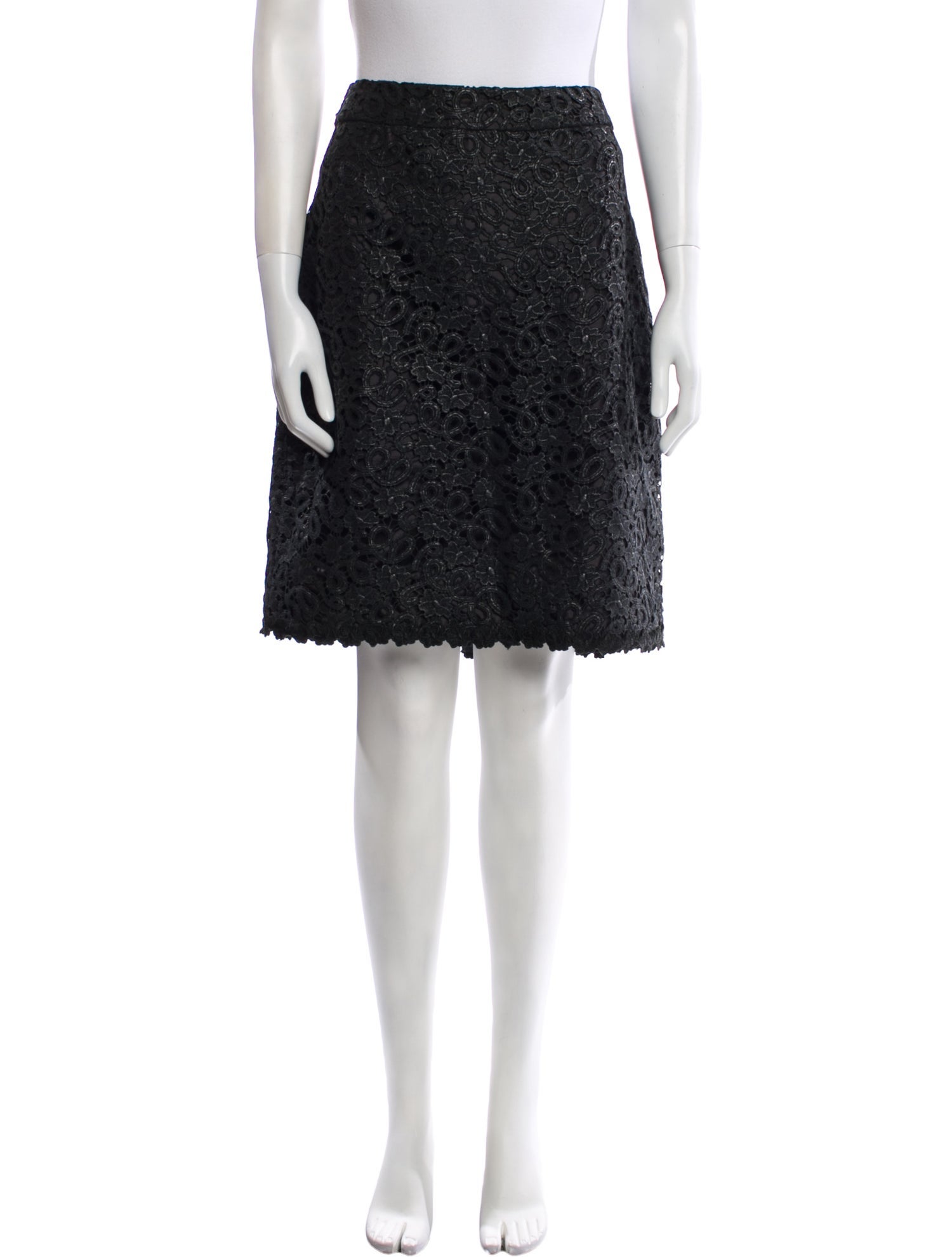 Kate Spade New York Lace Pattern Knee-Length Skirt