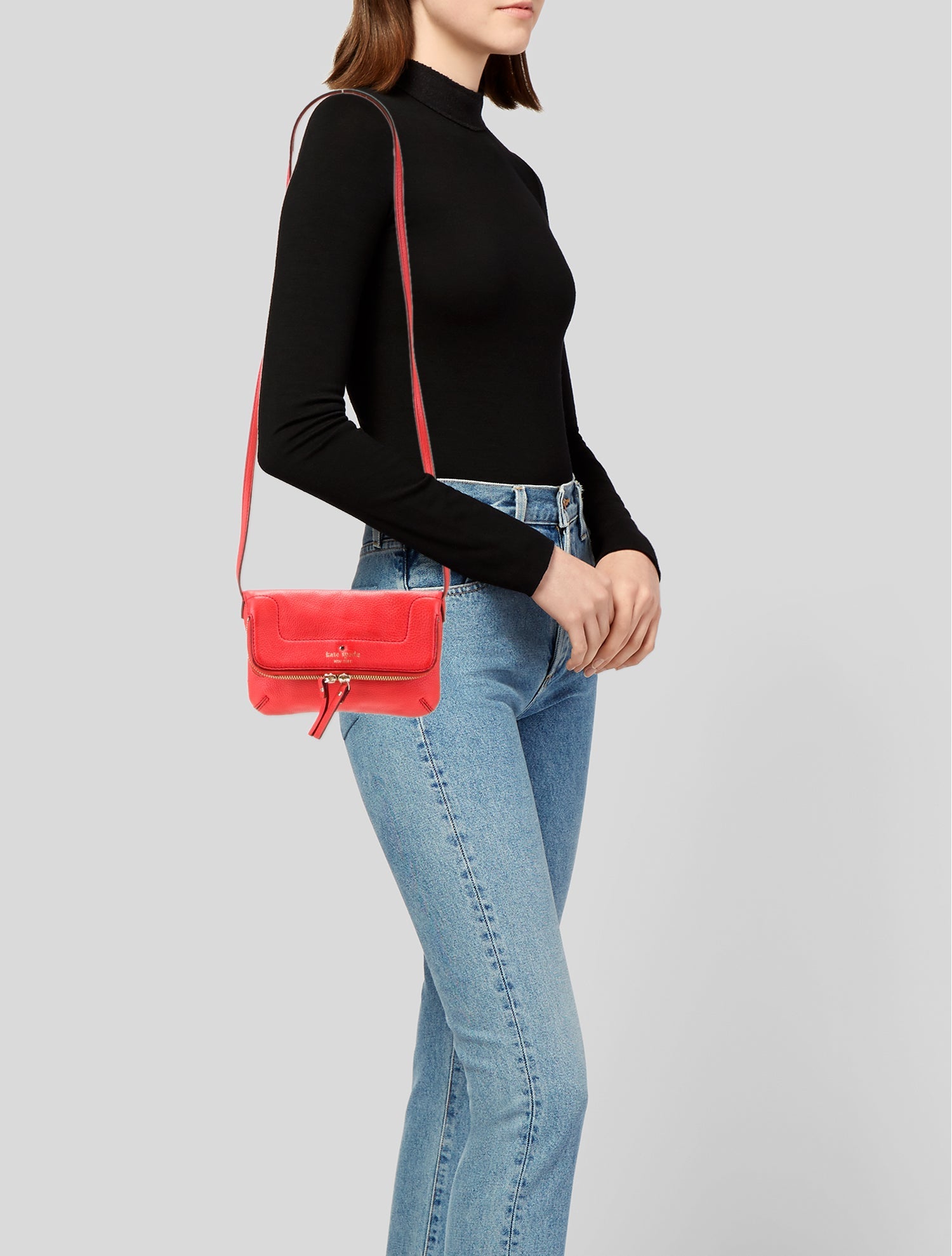 Kate Spade New York Leather Messenger Bag