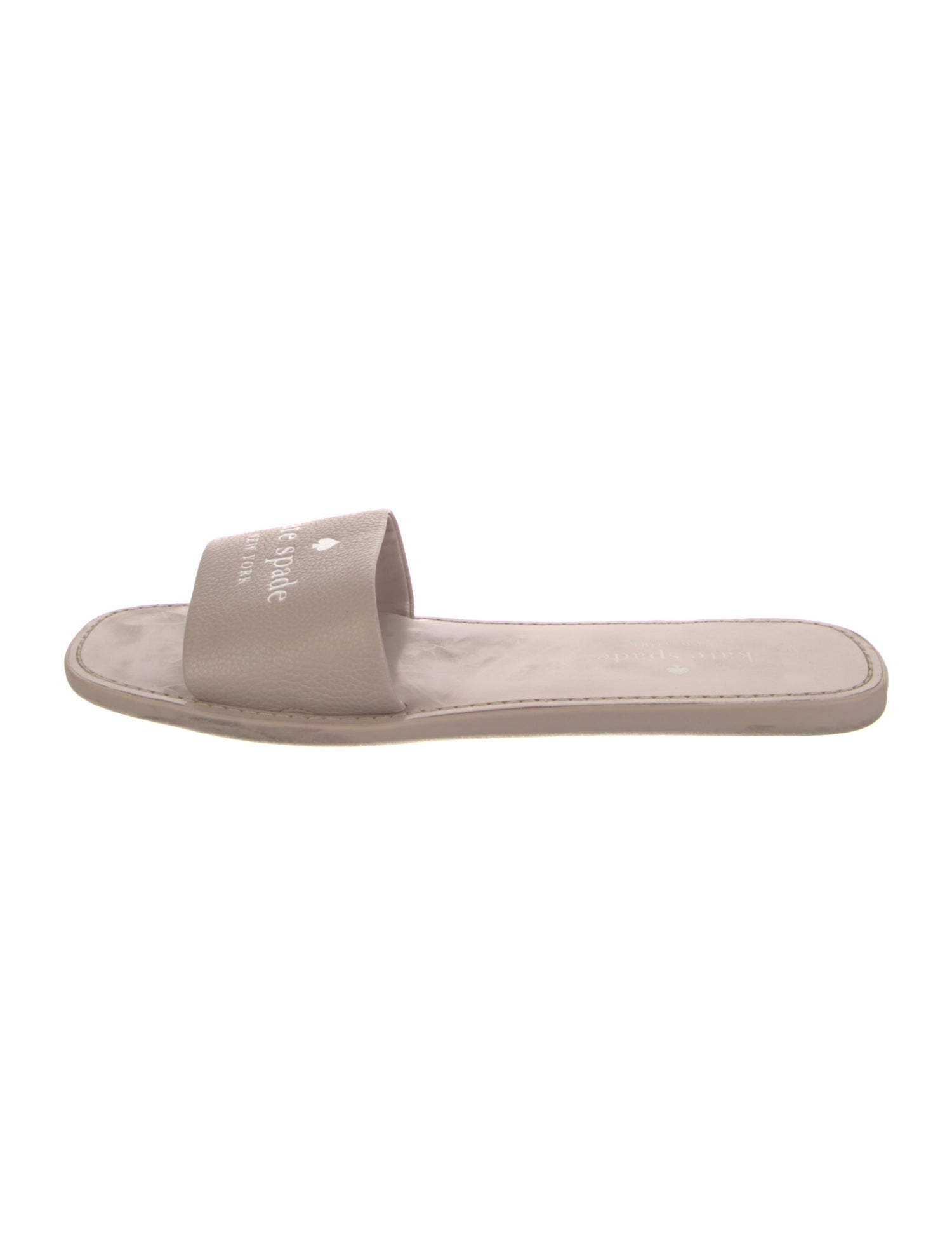 Kate Spade New York Leather Printed Slides