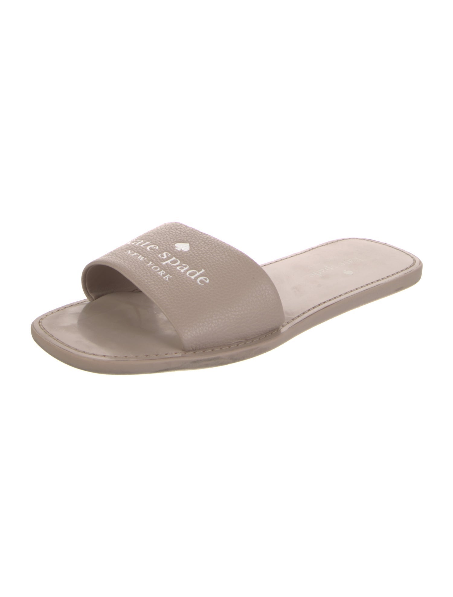 Kate Spade New York Leather Printed Slides