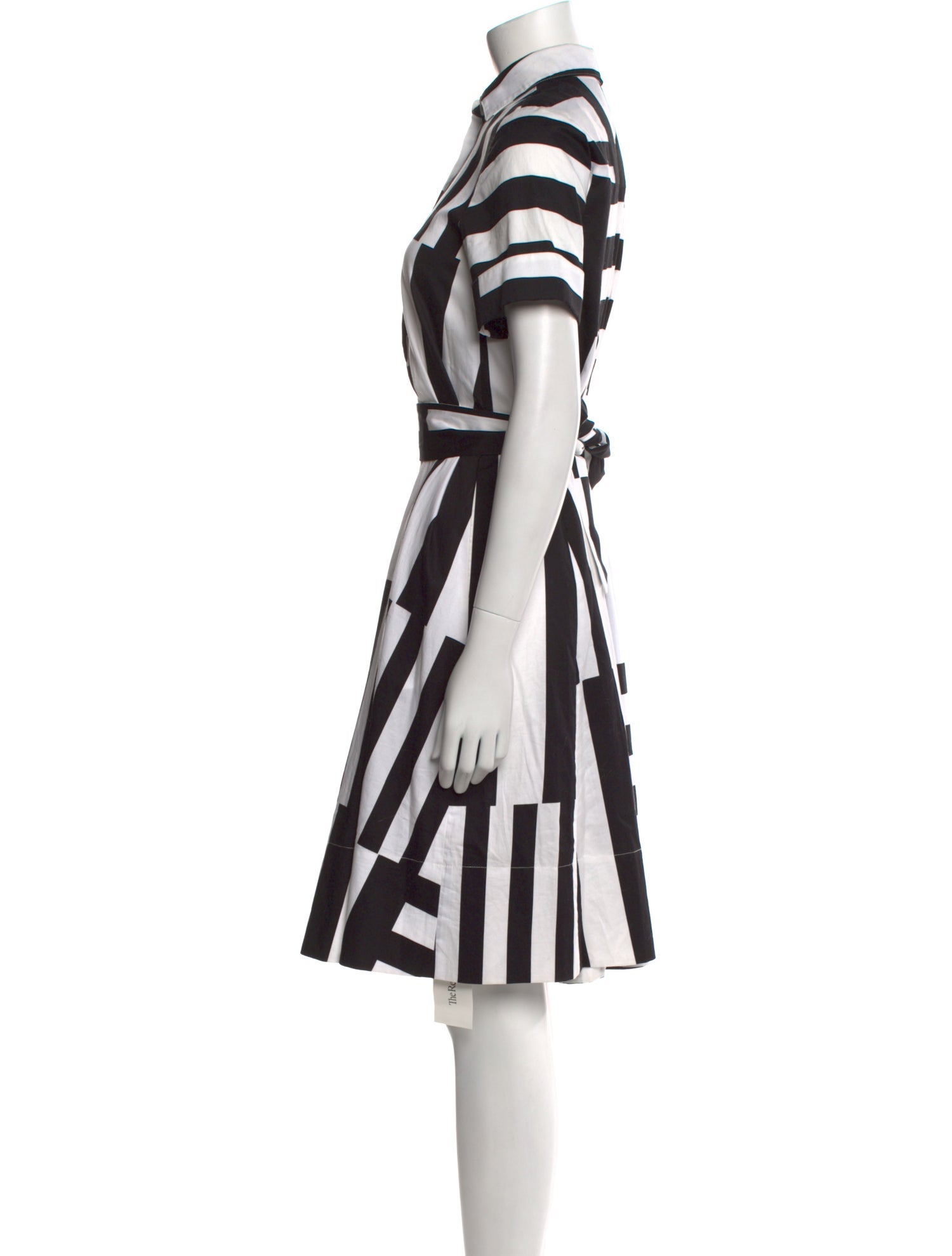 Kate Spade New York Striped Midi Length Dress