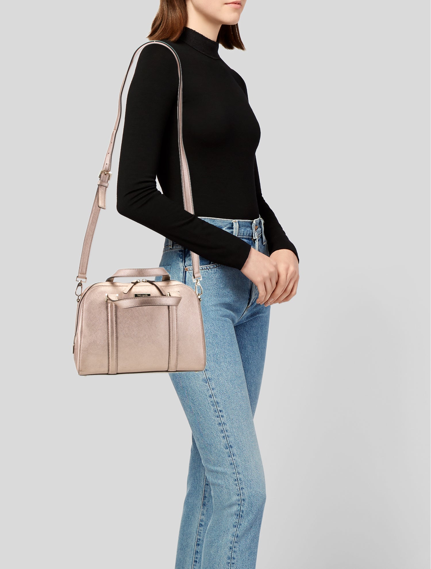 Kate Spade New York Saffiano Leather Top Handle Bag