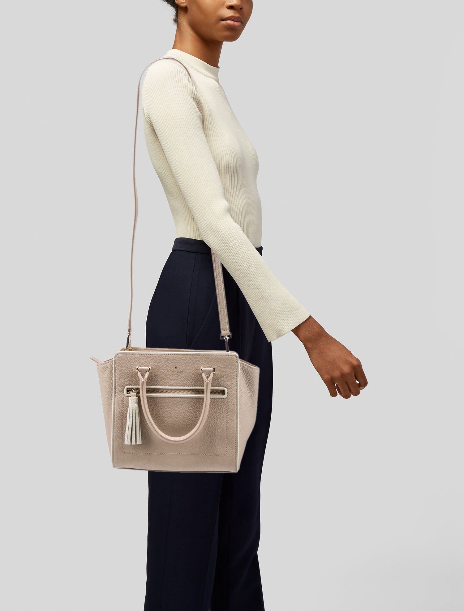 Kate Spade New York Leather Top Handle Bag