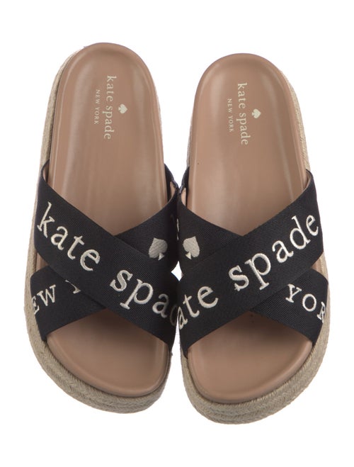 Kate Spade New York Printed Embroidered Accent Espadrilles