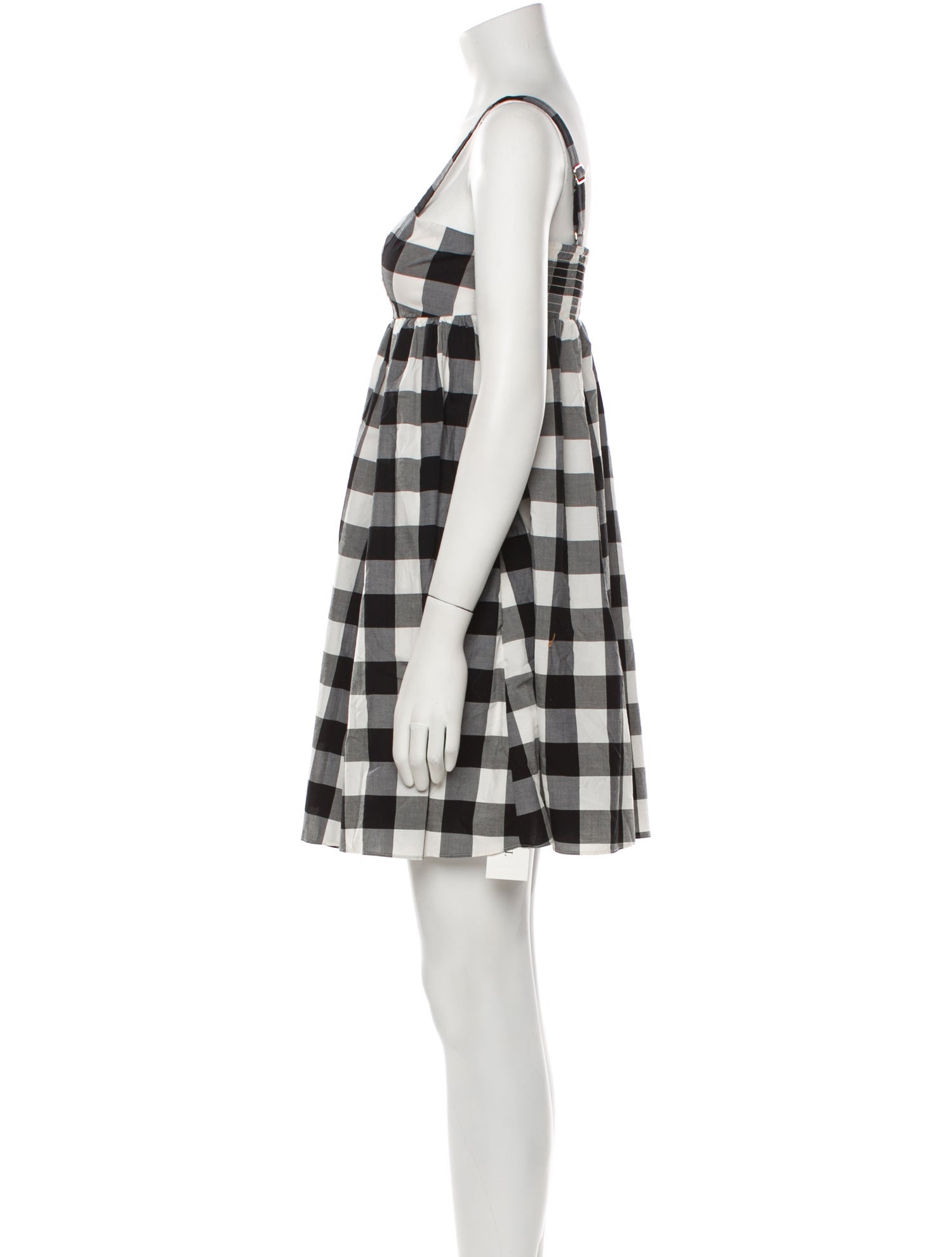 Kate Spade New York Plaid Print Mini Dress