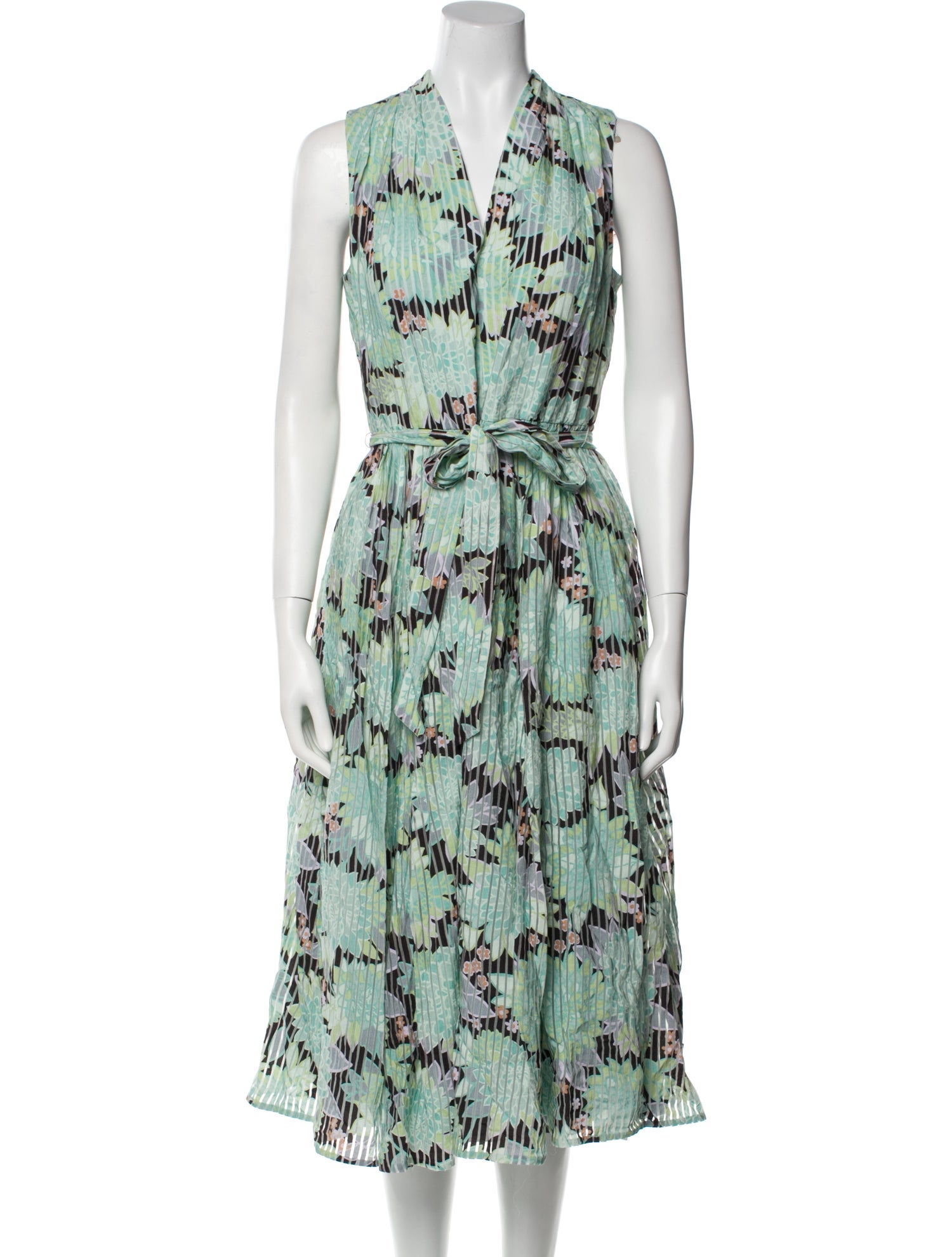 Kate Spade New York Printed Midi Length Dress