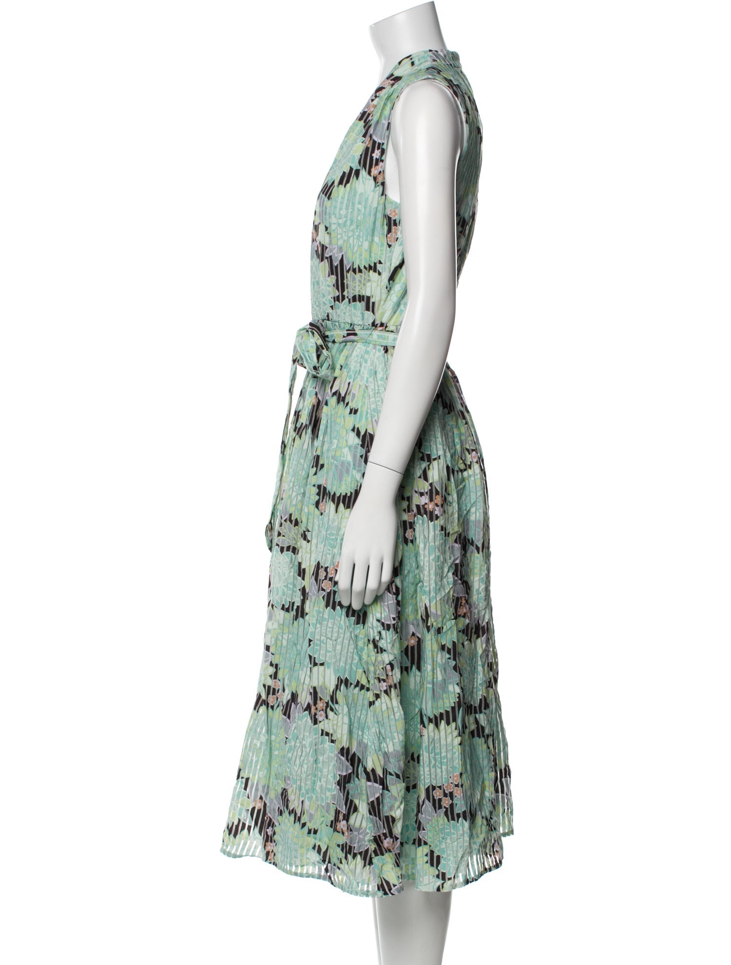Kate Spade New York Printed Midi Length Dress