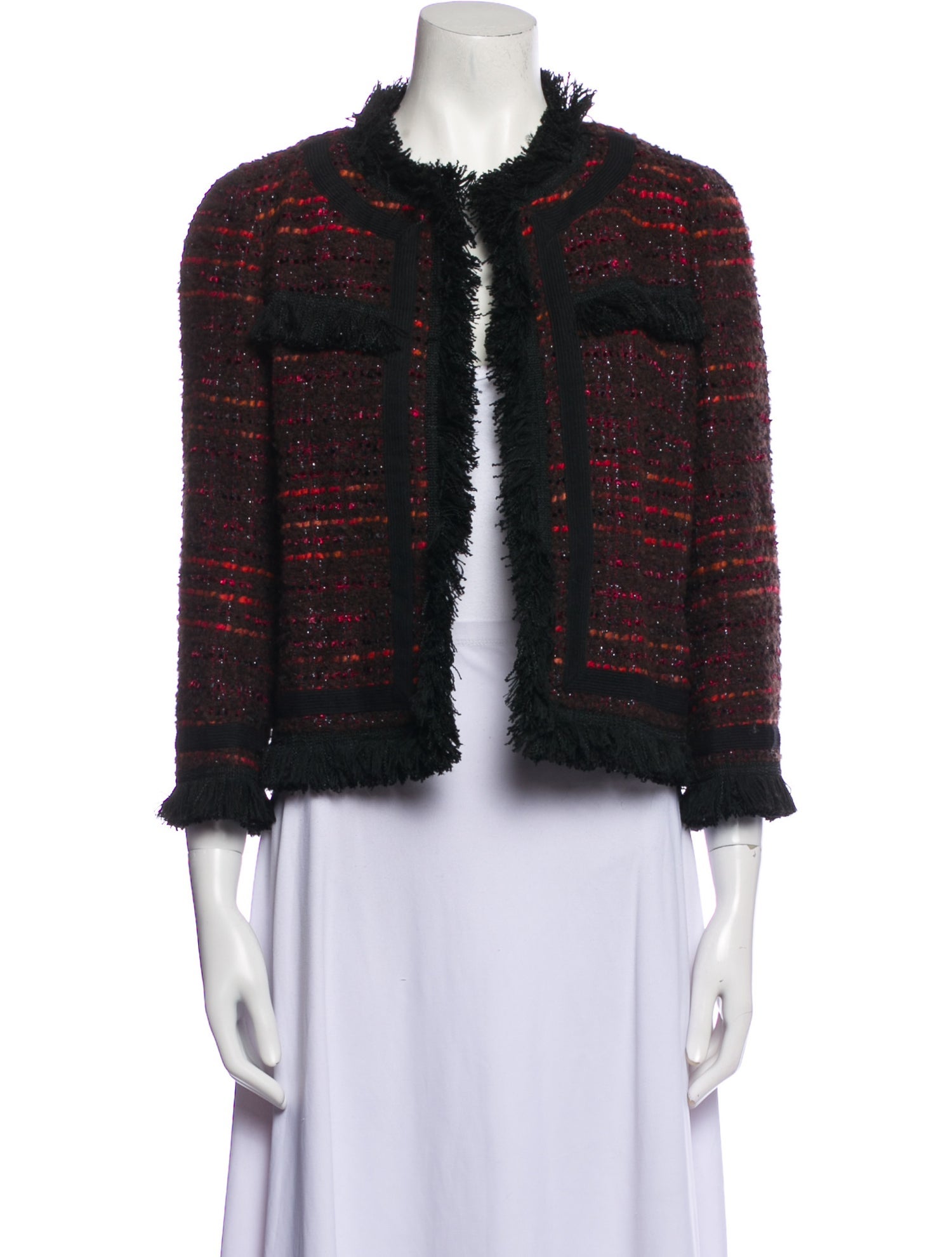 Kate Spade New York Tweed Pattern Evening Jacket
