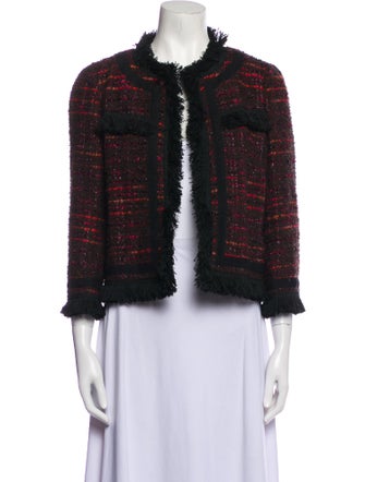 Kate Spade New York Tweed Pattern Evening Jacket