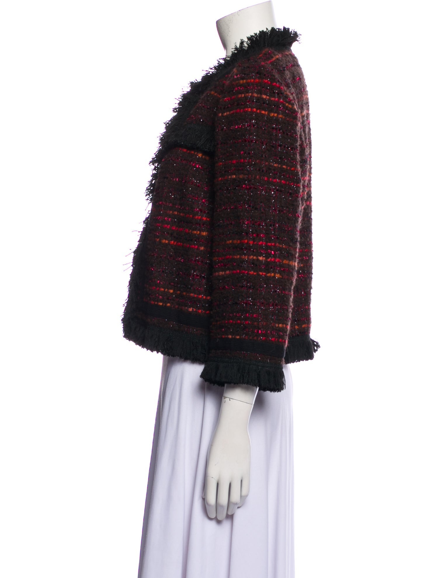 Kate Spade New York Tweed Pattern Evening Jacket