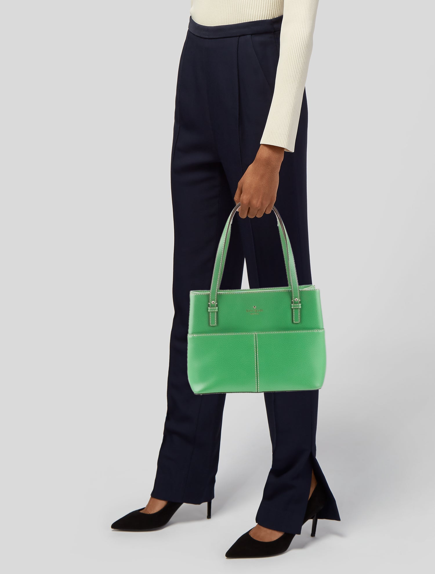 Kate Spade New York Leather Top Handle Bag