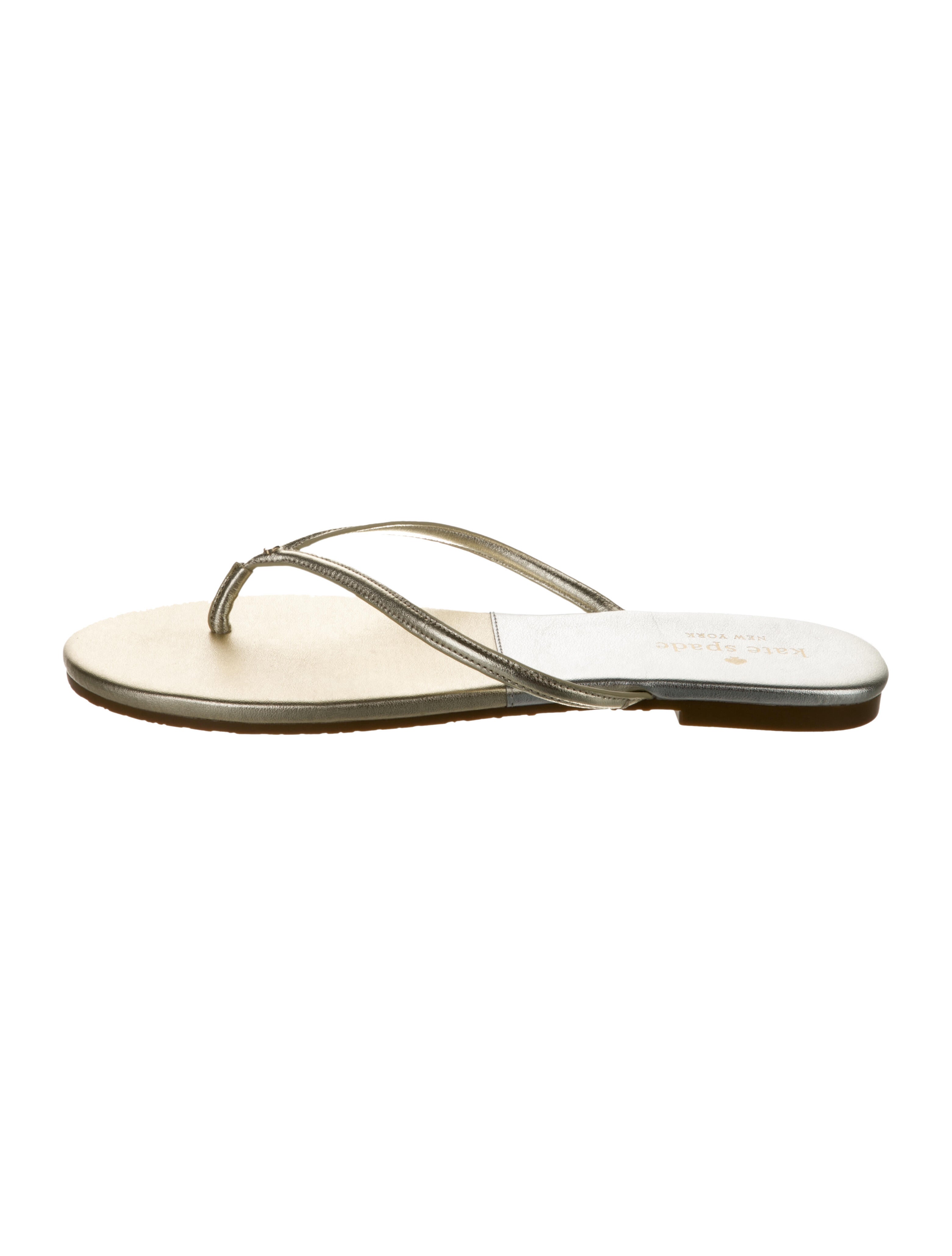 Kate Spade New York Leather Flip Flops