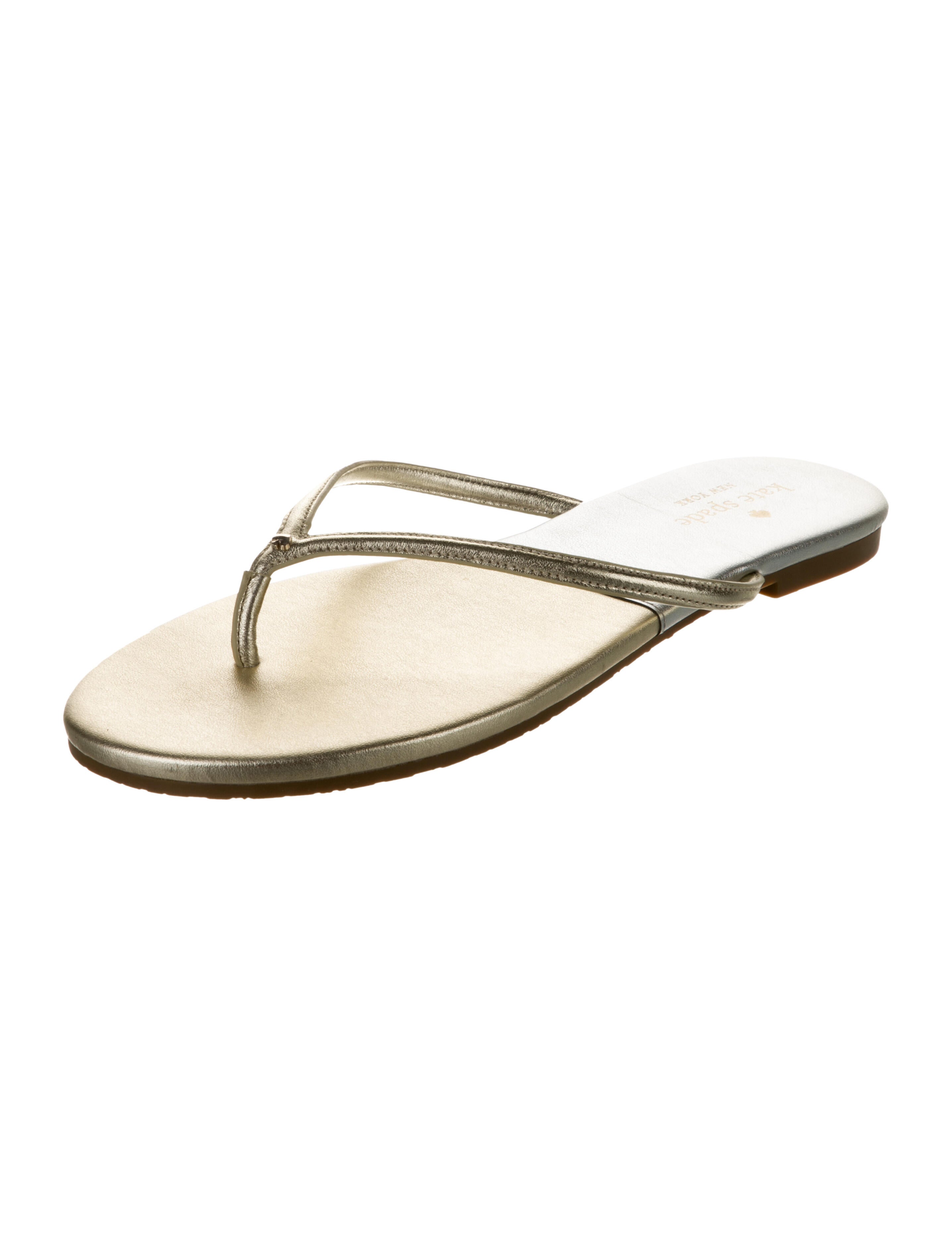 Kate Spade New York Leather Flip Flops