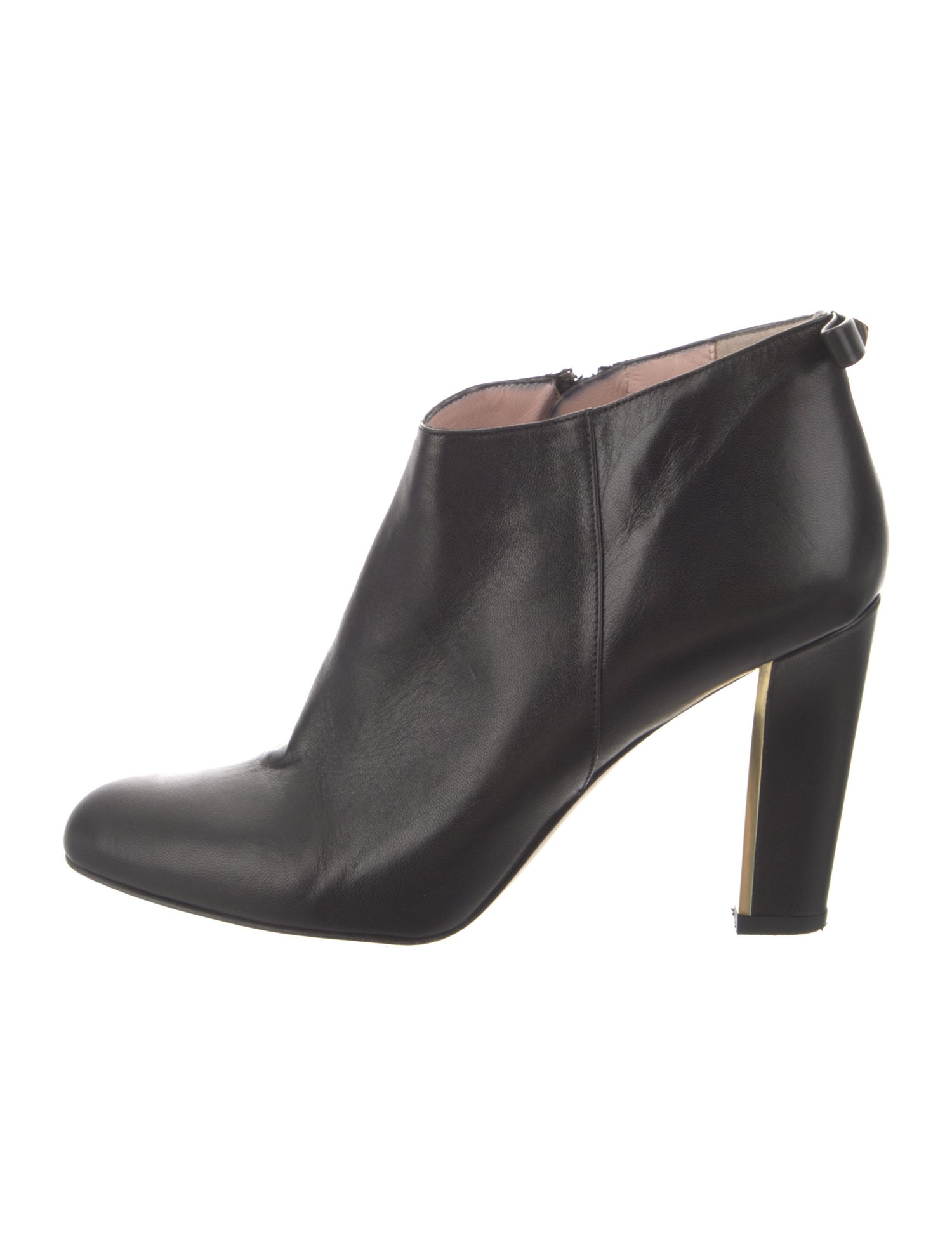 Kate Spade New York Leather Bow Accents Boots