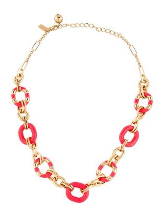 Kate Spade New York Enamel Chunky Link Necklace