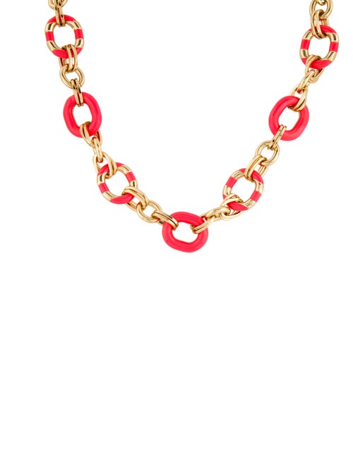 Kate Spade New York Enamel Chunky Link Necklace