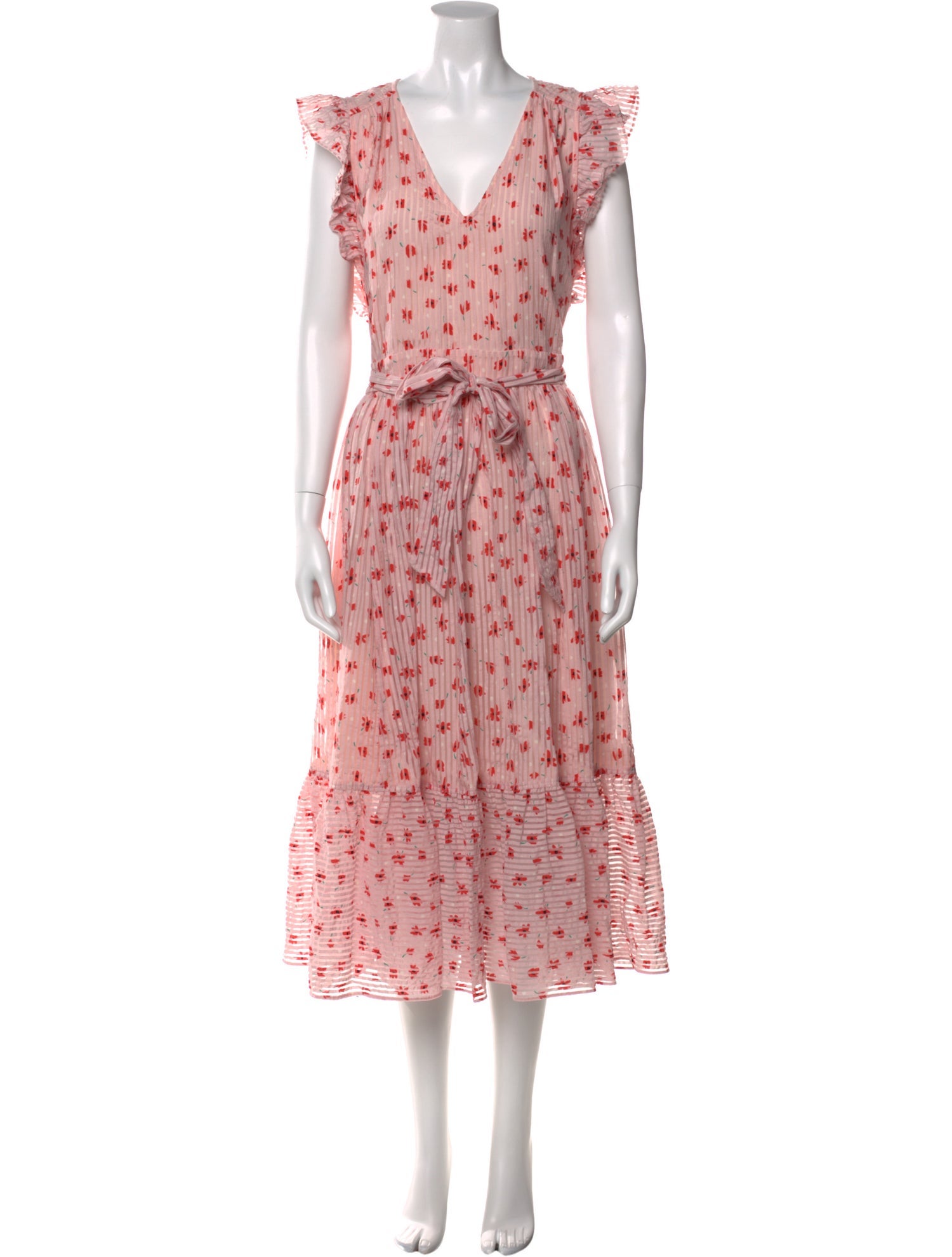 Kate Spade New York Printed Midi Length Dress