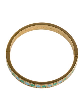 Kate Spade New York Enamel "Mint Condition" Bangle Bracelet