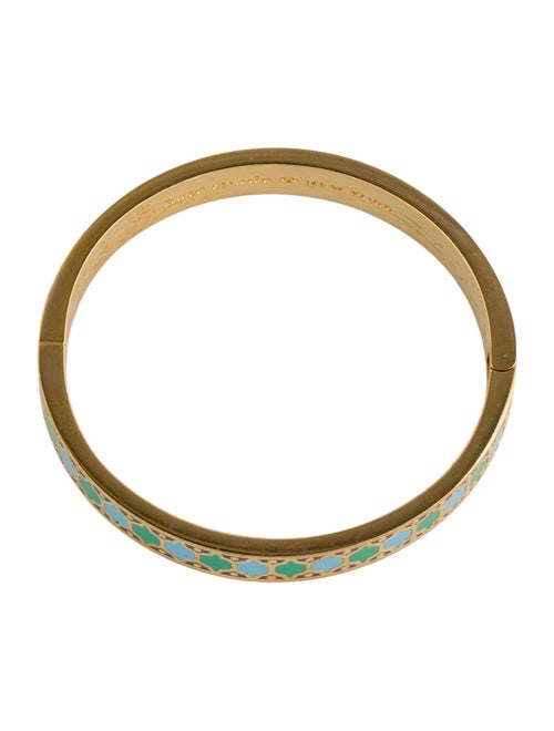 Kate Spade New York Enamel "Mint Condition" Bangle Bracelet