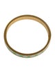 Kate Spade New York Enamel "Mint Condition" Bangle Bracelet