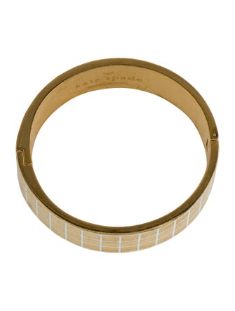 Kate Spade New York Enamel Smoke & Mirrors Bangle Bracelet