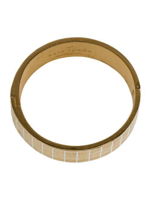 Kate Spade New York Enamel Smoke & Mirrors Bangle Bracelet