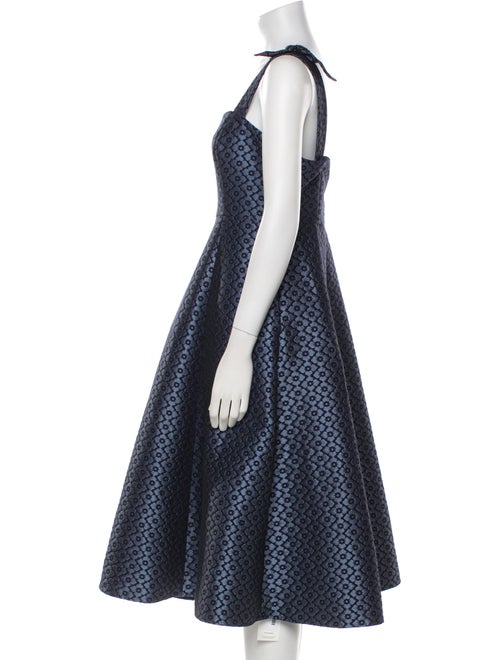 Kate Spade New York Printed Midi Length Dress