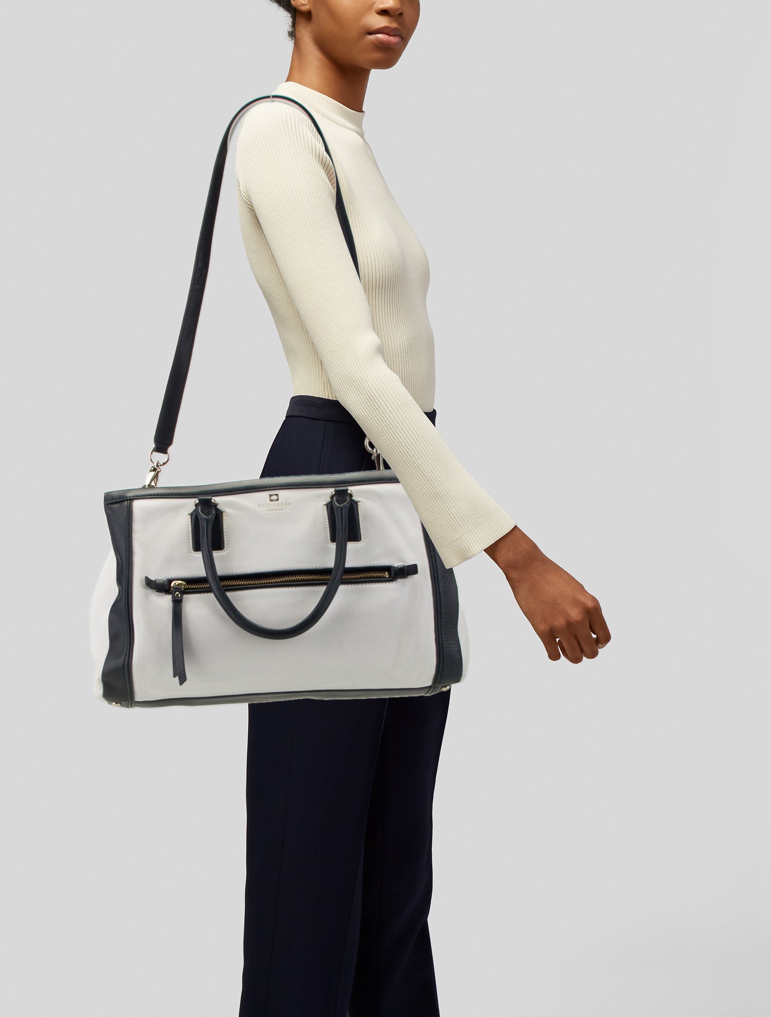 Kate Spade New York Leather Top Handle Bag